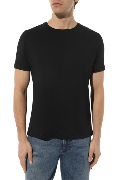 Футболка из шелка и хлопка COLOMBO, арт. TS00380/A00897, фото 3