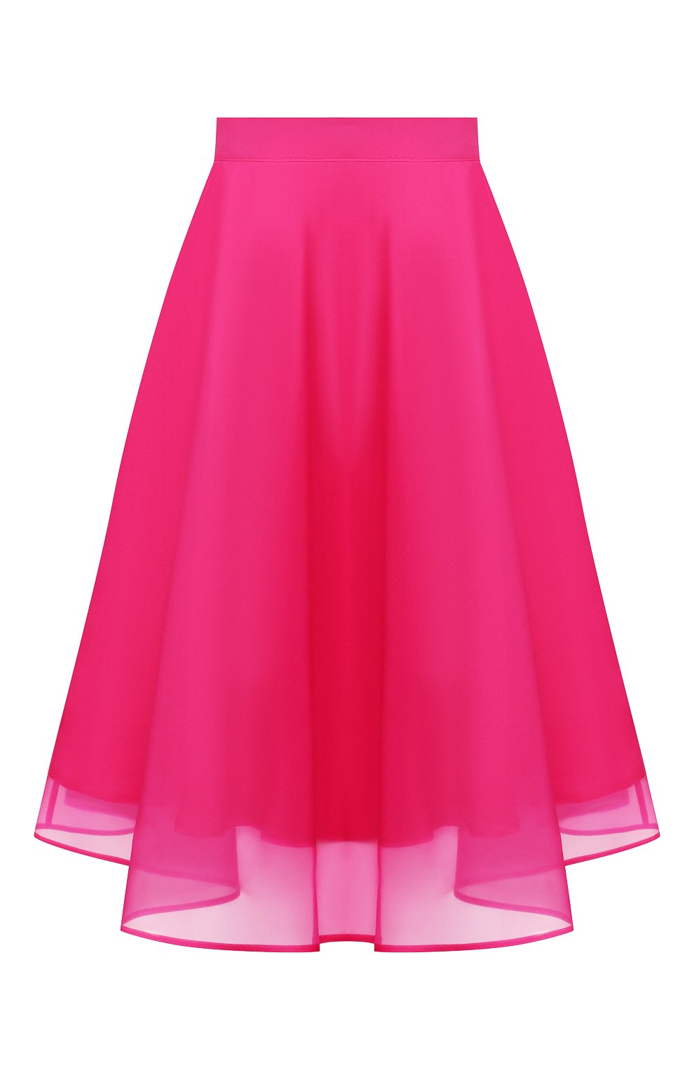 Шелковая юбка MSGM фуксия цвета по цене 39950 руб., арт. 2842MDD110 207303, фото 1 Шелковая юбка MSGM, арт. 2842MDD110 207303, фото 1