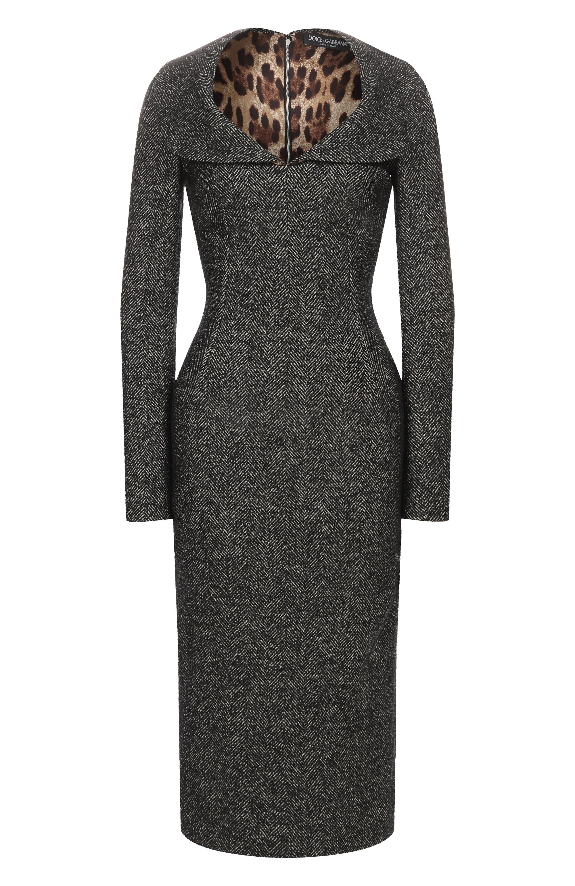 Шерстяное платье DOLCE & GABBANA, арт. F6TVZT/FCBAJ, фото 1