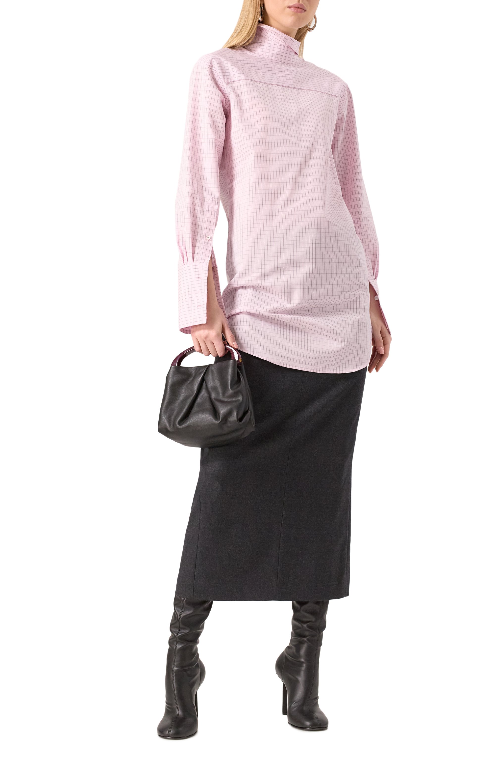 Хлопковая блузка DRIES VAN NOTEN, арт. 242-010702-9247, фото 2