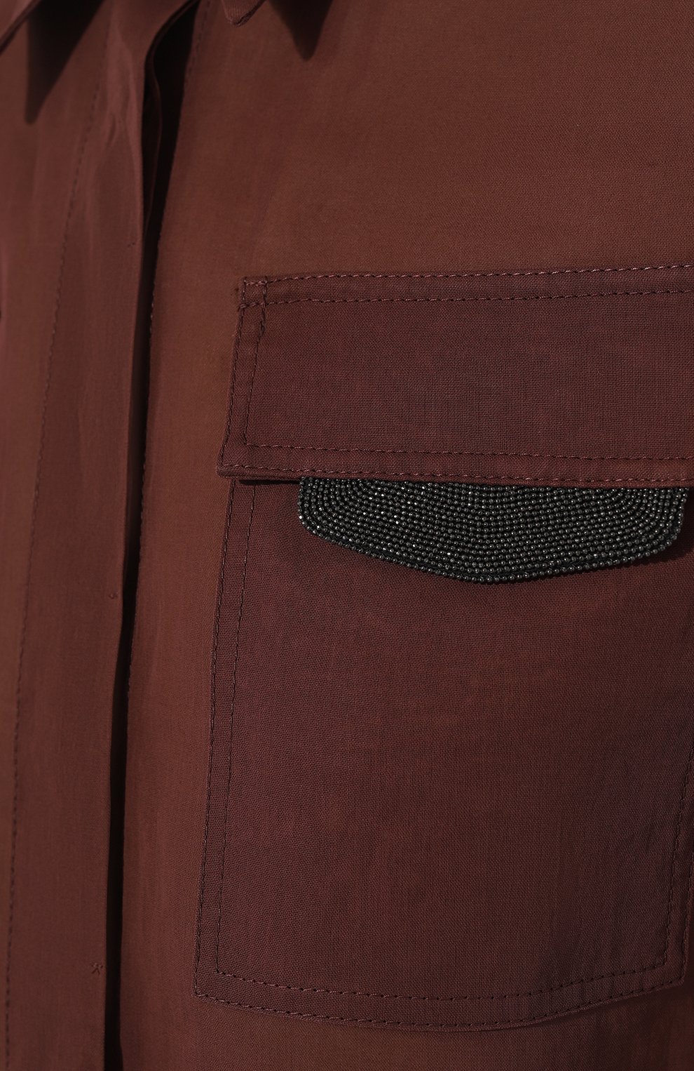 Хлопковая блузка BRUNELLO CUCINELLI, арт. MH911MV546, фото 5