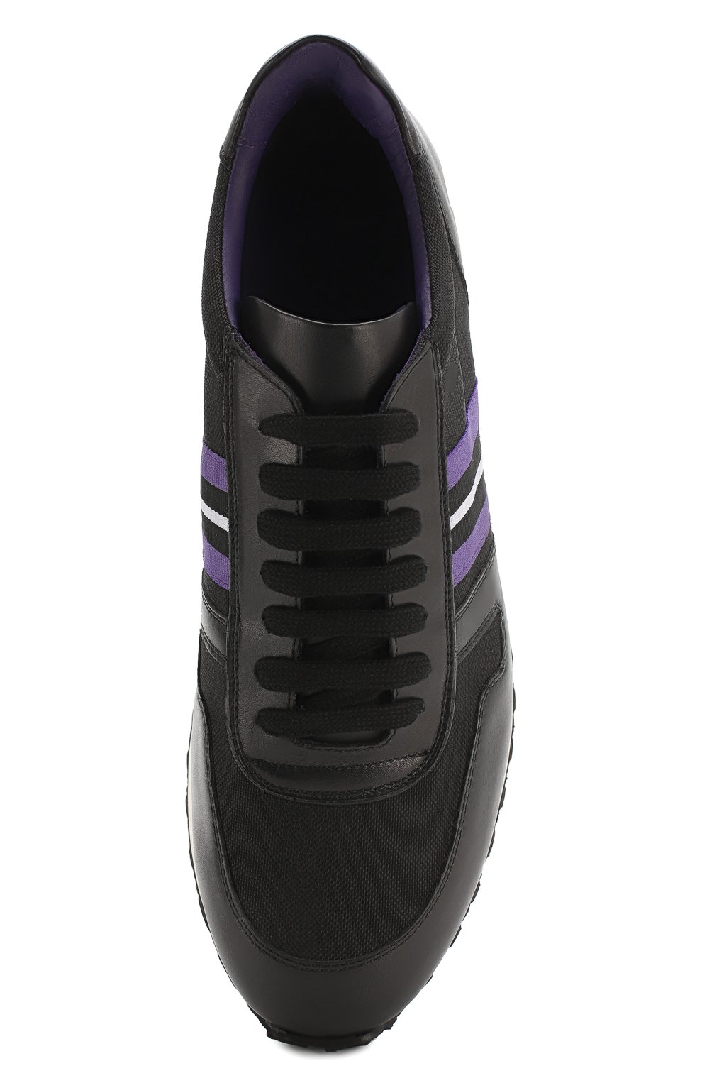 Кожаные кроссовки RALPH LAUREN, арт. 815742243, фото 5