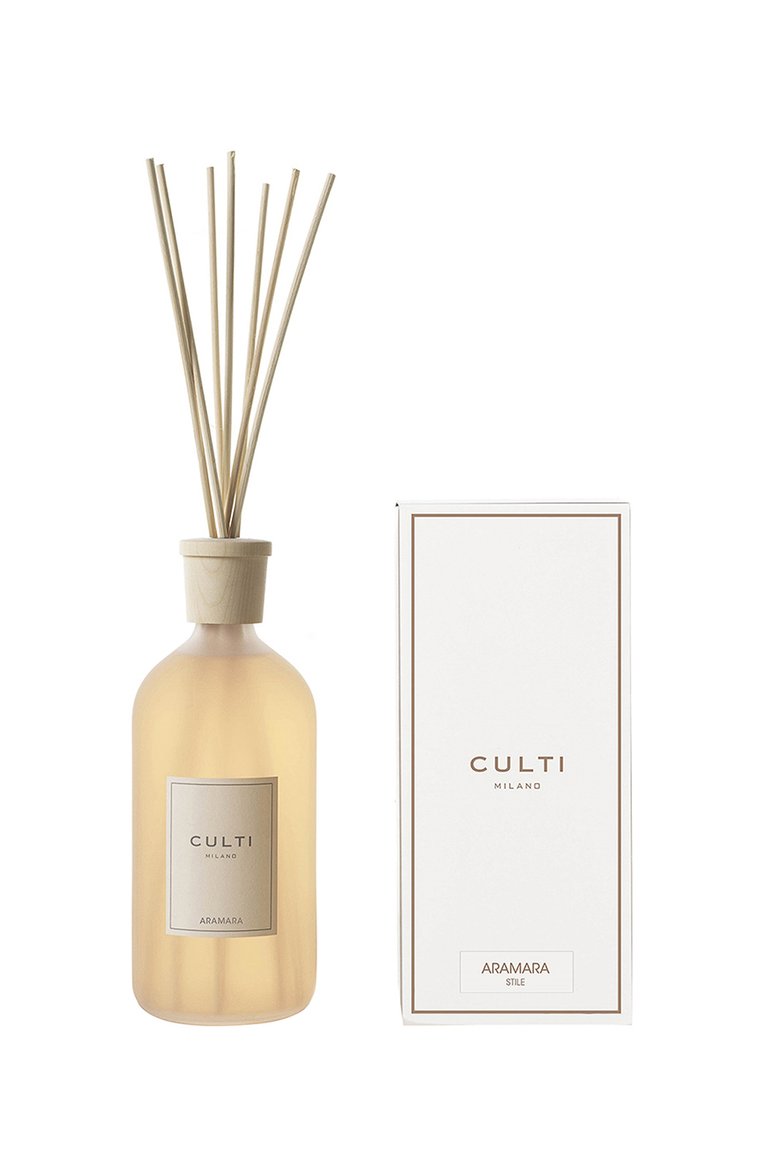 Диффузор stile classic aramara (1000ml) CULTI MILANO бесцветного цвета, арт. 8050534794847 | Фото 1 (Статус проверки: Проверена категория; Нос: Не проставлено; Региональные ограничения белый список (Axapta Mercury): Не проставлено; Ограничения доставки: flammable)