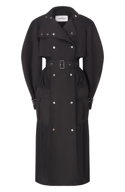 Женский шелковый плащ LANVIN, арт. RW-C00158-6334-E26