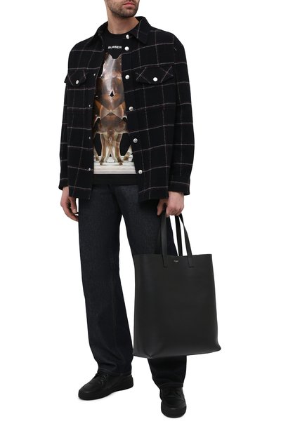 Кожаные кеды sl24 SAINT LAURENT, арт. 610618/04LB1, фото 2