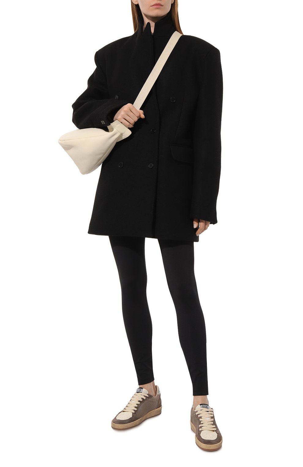 Комбинированные кеды ball star GOLDEN GOOSE DELUXE BRAND, арт. GWF00117.F004716, фото 2