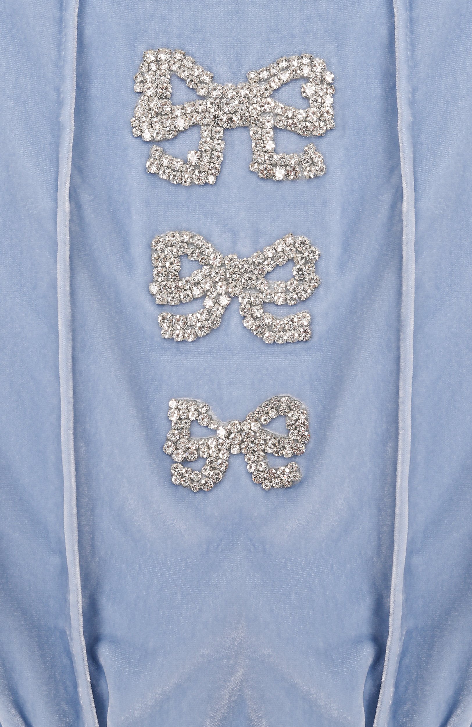 Платье из вискозы и шелка ELIE SAAB KIDS, арт. EFAB149/TS1127_001, фото 3