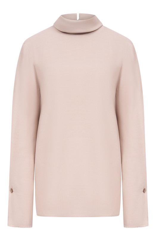 Топ из вискозы и шерсти Agnona TT1001E/U5064E Бежевый TT1001E/U5064E