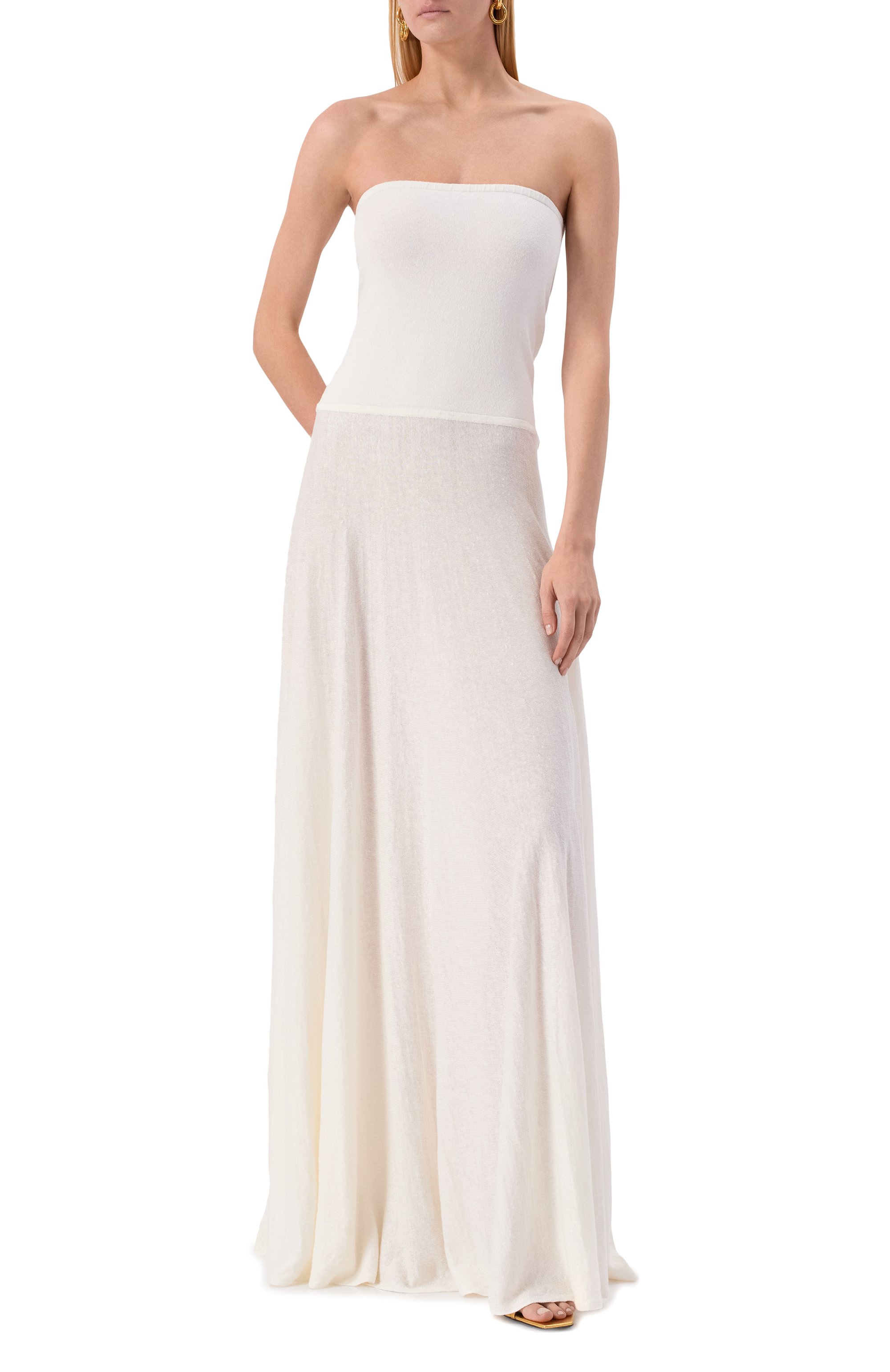 Льняное платье ALAIA, арт. AA9R2702K081B, фото 2