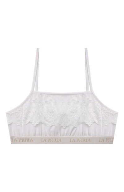 Хлопковый бра-топ LA PERLA, арт. 70459/8A-14A, фото 1
