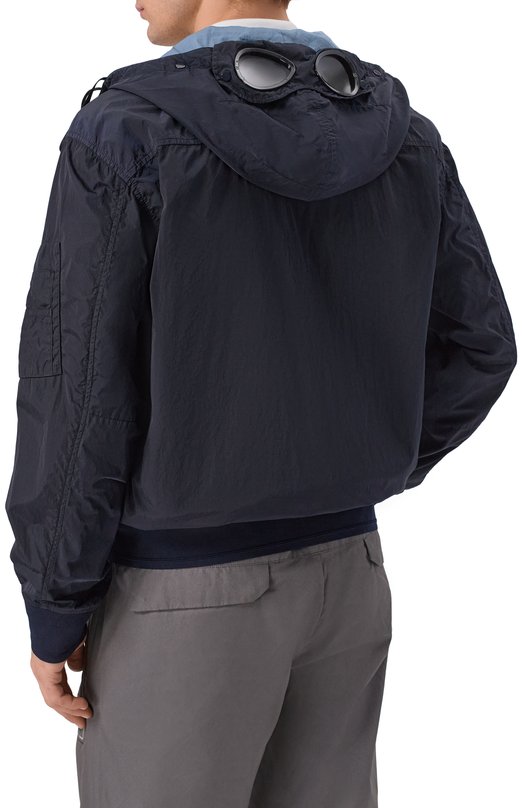 Бомбер C.P. Company 20CM0W005A/005904D Синий  20CM0W005A/005904D Фото 4