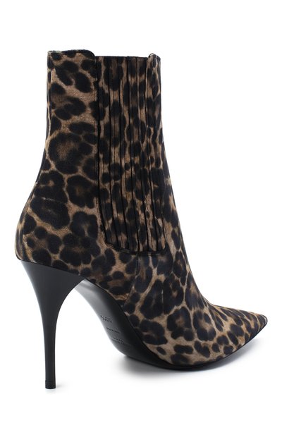 Замшевые ботильоны lexi SAINT LAURENT, арт. 633951/1FL00, фото 4