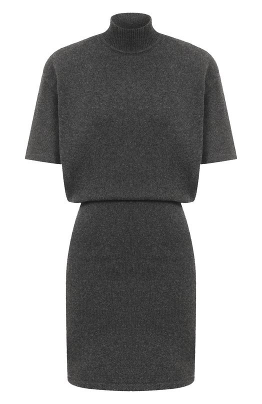 Платье из шерсти и кашемира Jacquemus 25HDRW00713/AK00282 Серый 25HDRW00713/AK00282