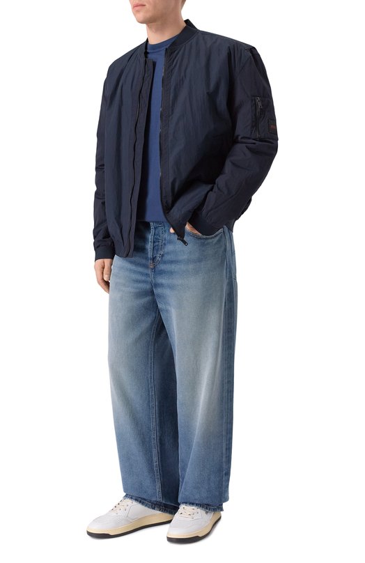 Хлопковая футболка MC2 Saint Barth ARN0001-00675I/ARN0TT Синий  ARN0001-00675I/ARN0TT Фото 2