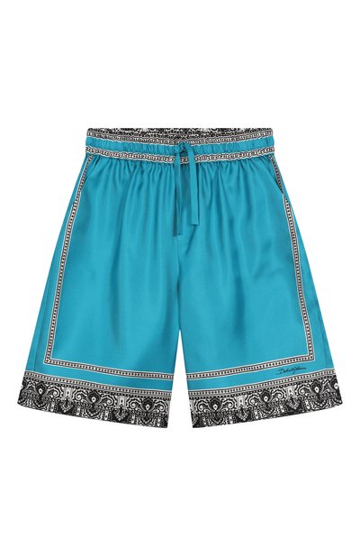 Шелковые шорты DOLCE & GABBANA, арт. L43Q47/HI1W8/8-14