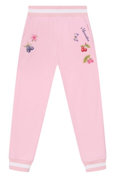 Хлопковые джоггеры MONNALISA, арт. 19E415