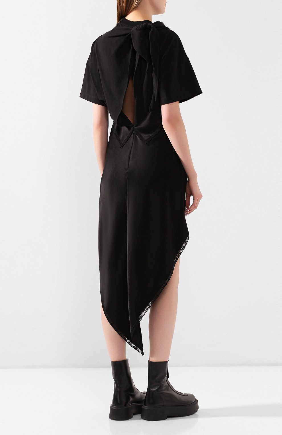 Платье ALEXANDER WANG черного цвета по цене 158500 руб., арт. 1WC1206290, фото 4 Платье ALEXANDER WANG, арт. 1WC1206290, фото 4