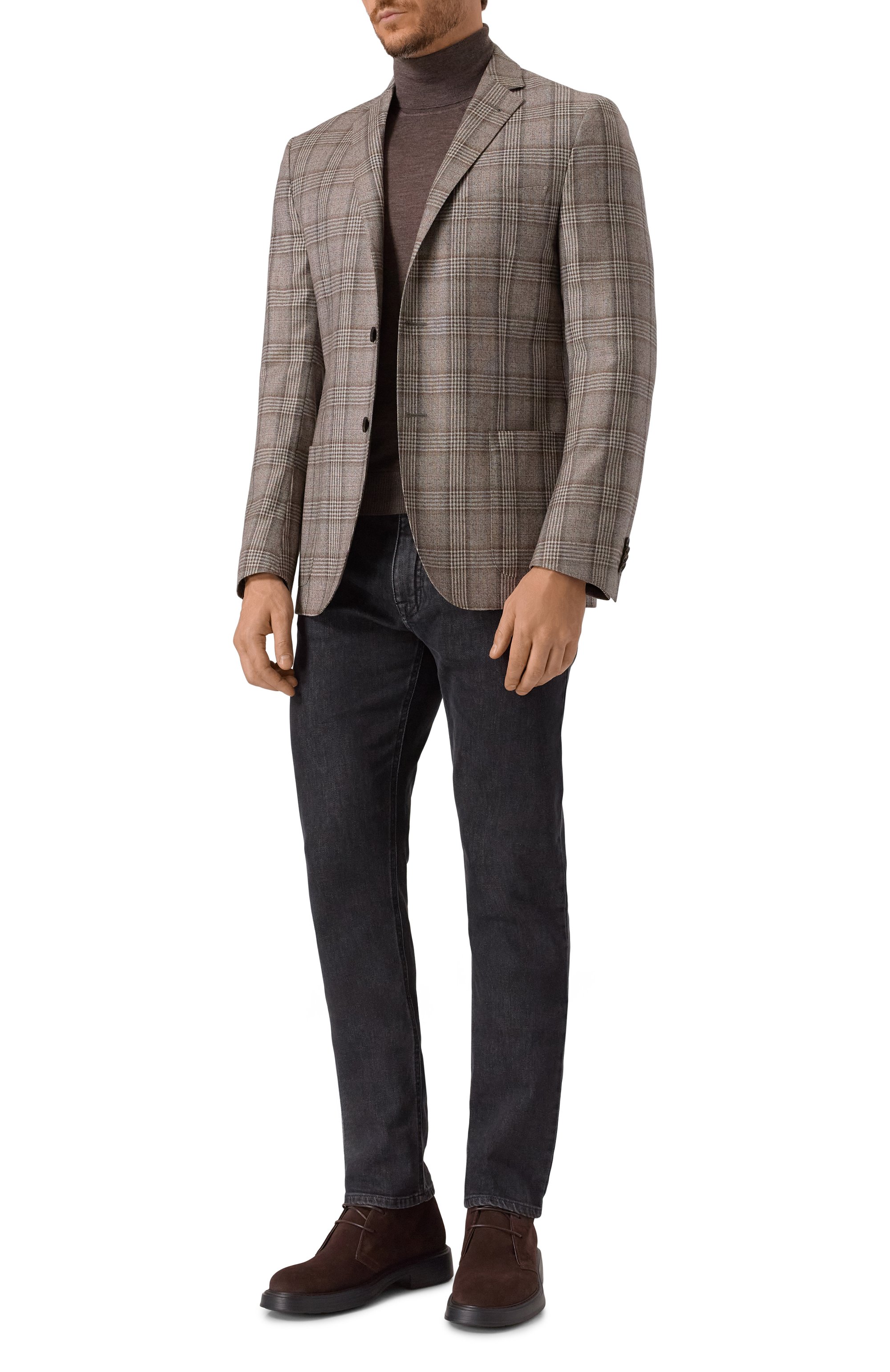 Шерстяной пиджак CORNELIANI бежевого цвета по цене 112000 руб., арт. 266002-2616309, фото 2 Шерстяной пиджак CORNELIANI, арт. 266002-2616309, фото 2