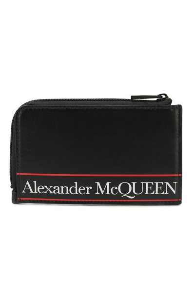 Кожаный футляр для кредитных карт ALEXANDER MCQUEEN, арт. 600390/1SJ2B, фото 1