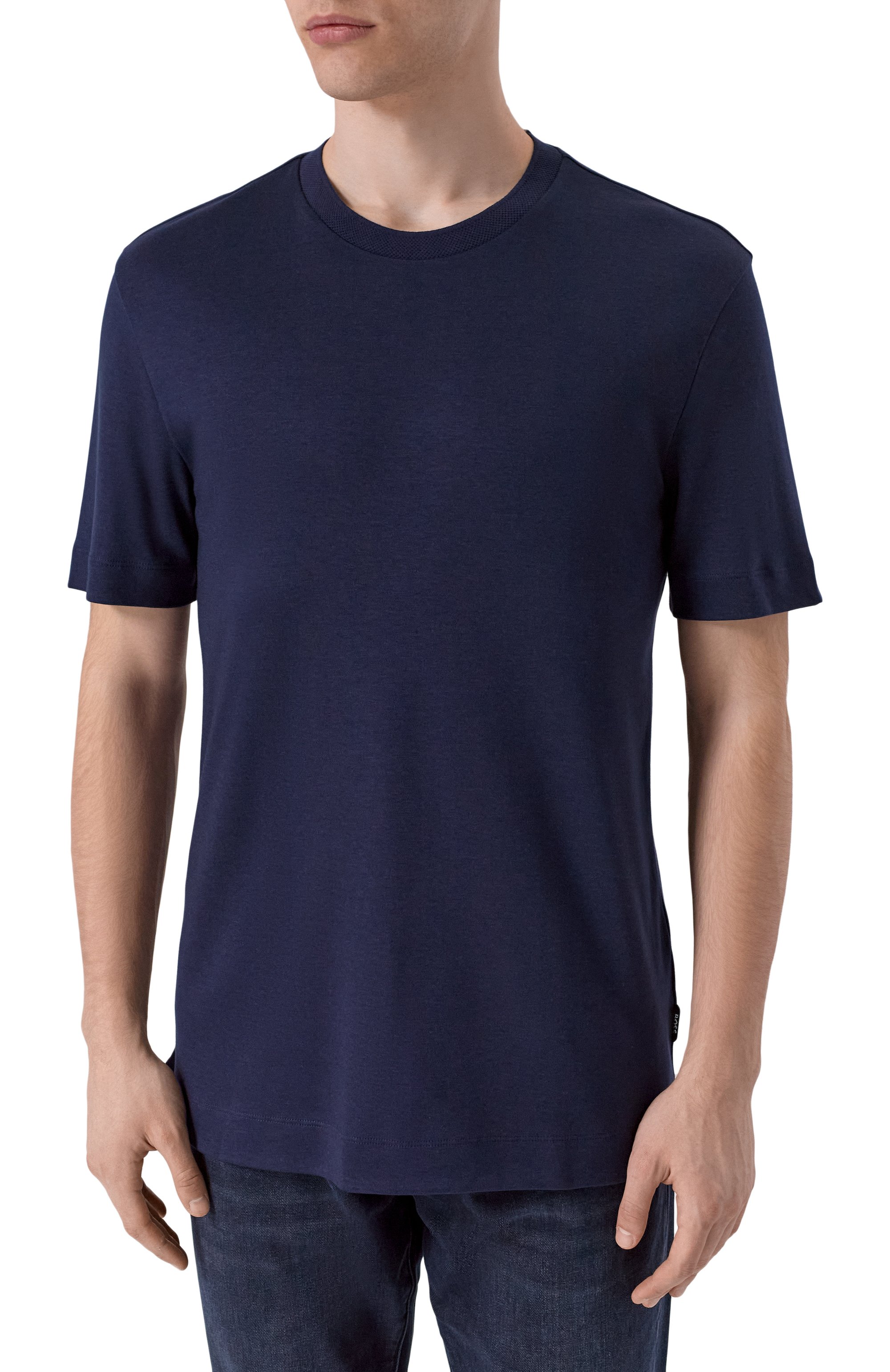 Футболка из лиоцелла и хлопка BOSS, арт. 50536636, фото 3