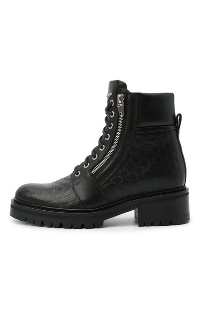 Кожаные ботинки ranger BALMAIN, арт. UN1C154/LSEB, фото 3