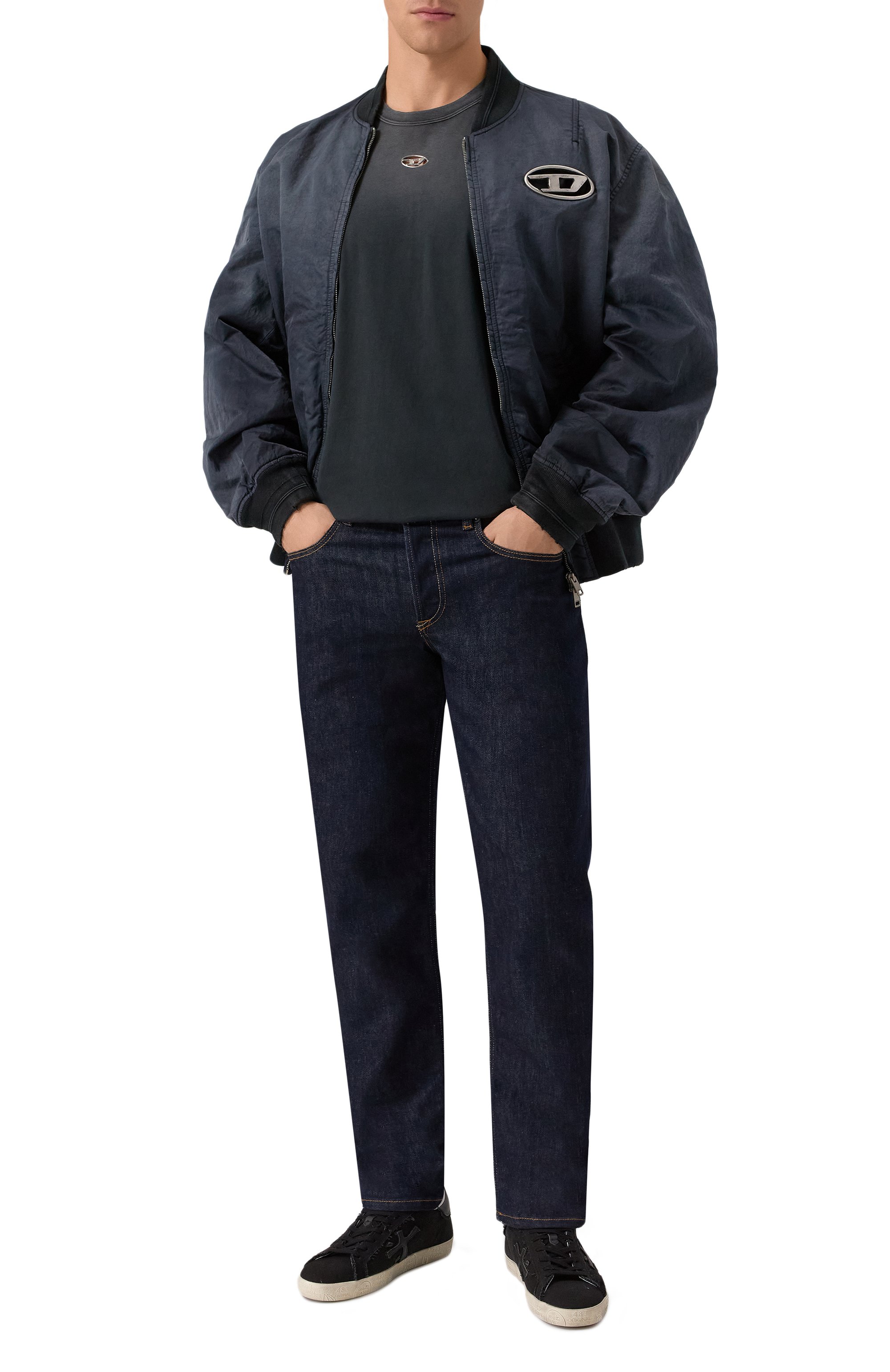 Хлопковая футболка DIESEL, арт. A19630/0CHBI, фото 2