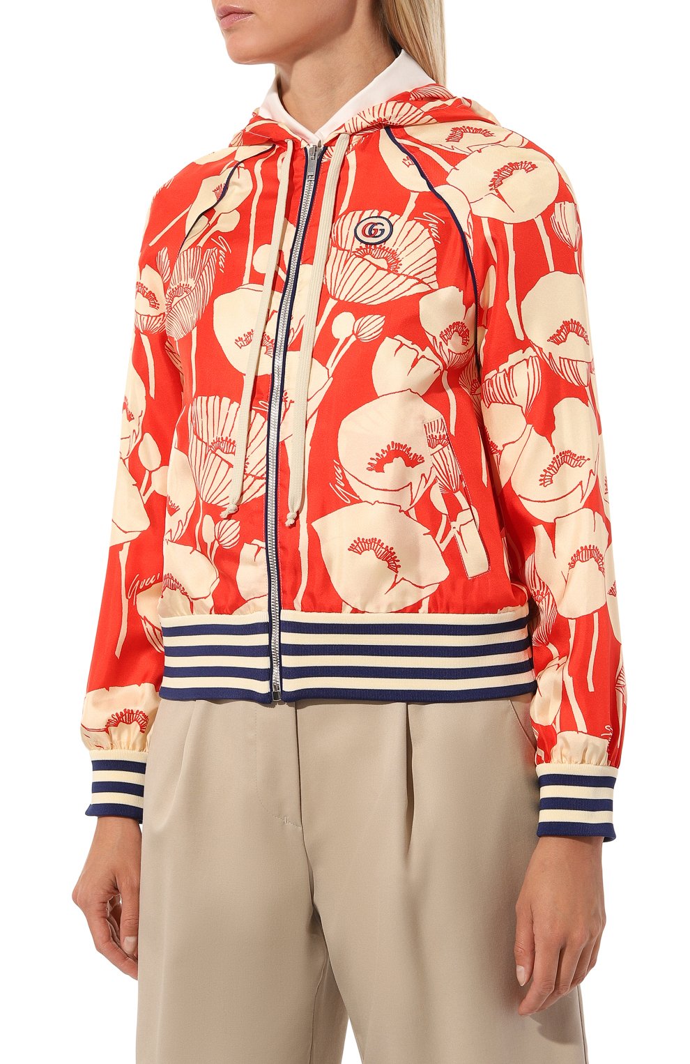 Шелковая толстовка GUCCI, арт. 661795 XJDIZ, фото 3