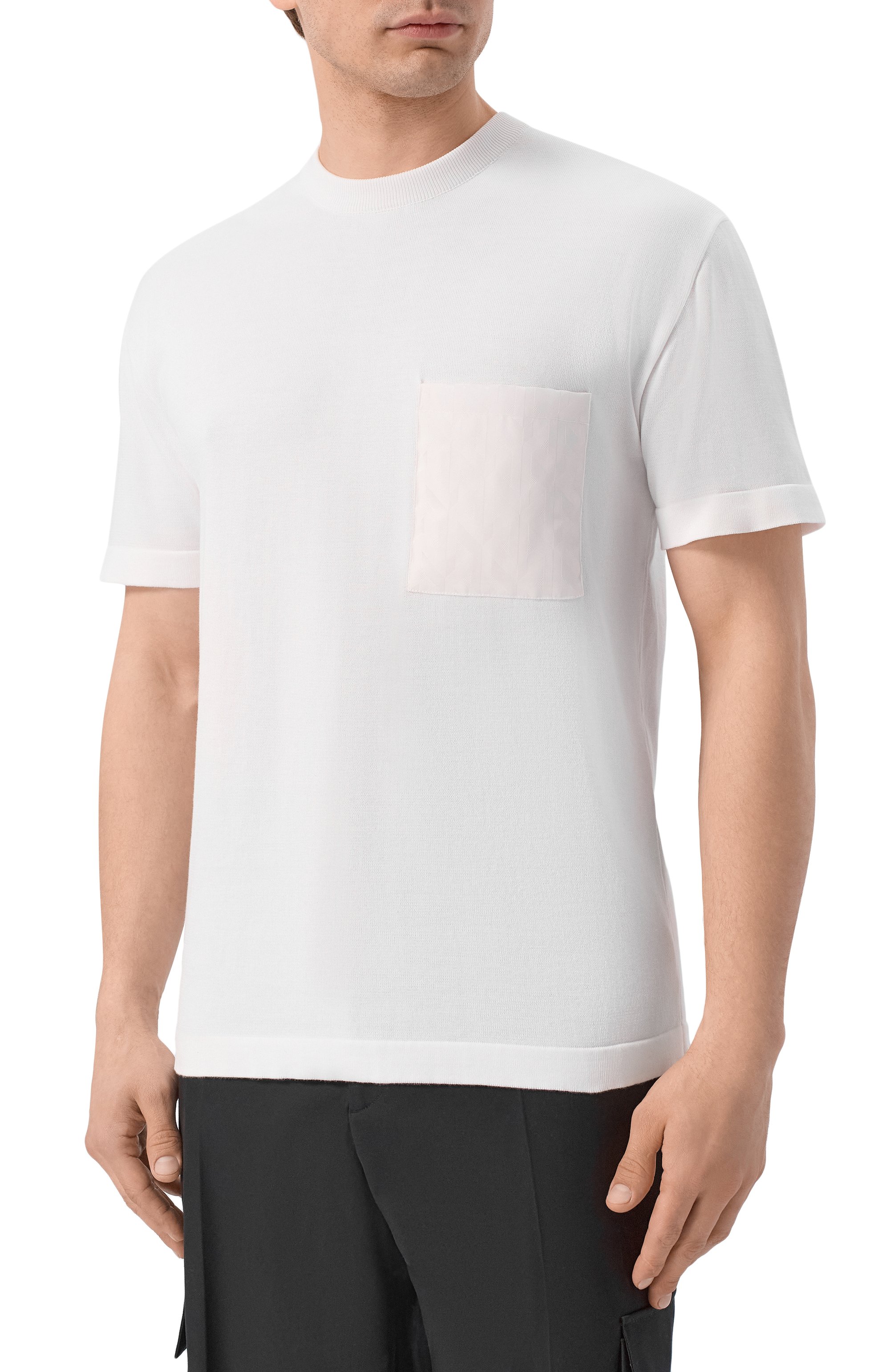 Хлопковая фу тболка MVST, арт. M26.2PM.K040/Y005 KNIT SI/SWING, фото 3