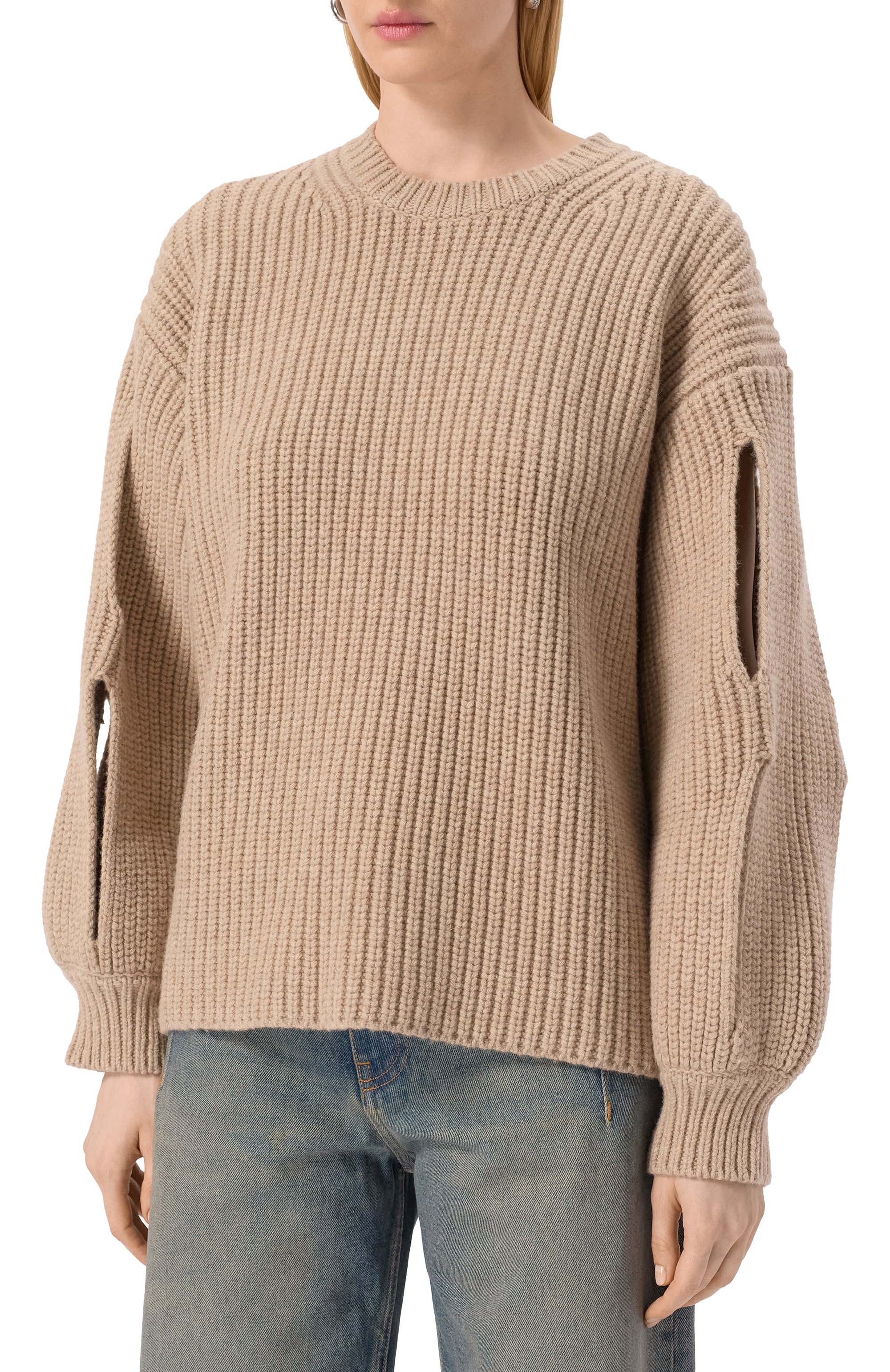 Свитер из шерсти и кашемира NANUSHKA, арт. NW25RSSW11674, фото 3