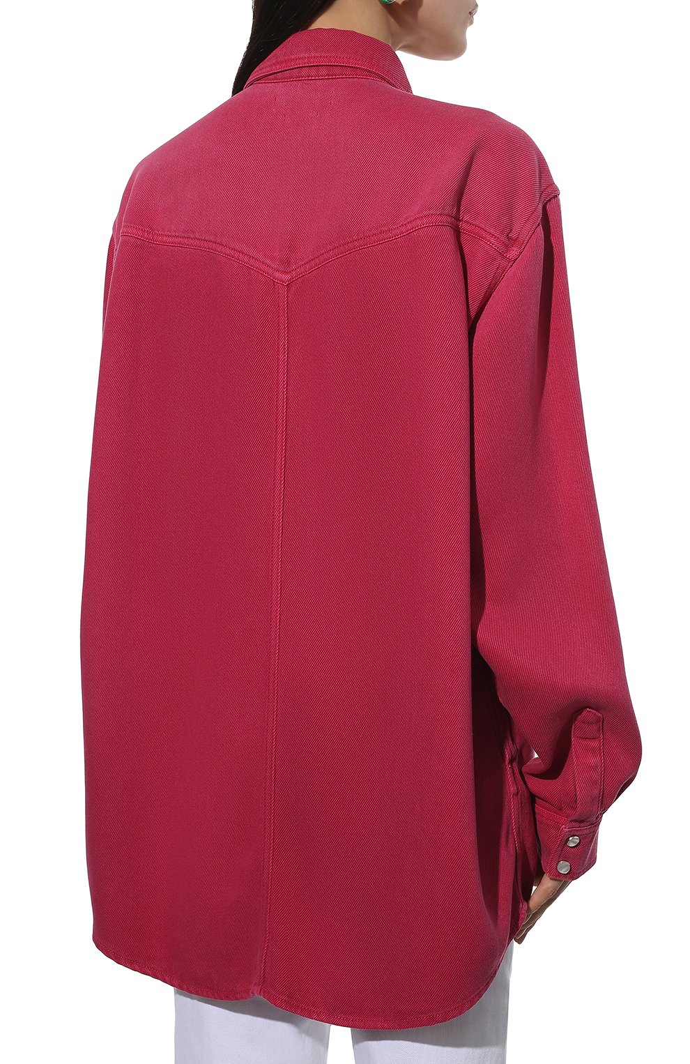 Джинсовая рубашка ISABEL MARANT ETOILE, арт. CH0801-22P021E/TANIAMI, фото 4