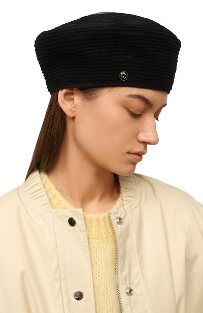 Берет из вискозы и шерсти GIORGIO ARMANI, арт. 797043/3F507, фото 2