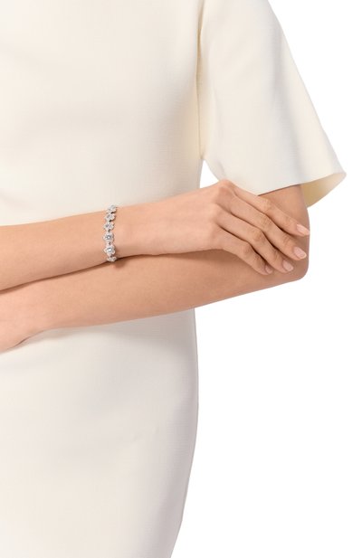 Браслет ariana grande x swarovsky SWAROVSKI серебряного цвета по цене 33900 руб., арт. 5749182, фото 2 Браслет ariana grande x swarovsky SWAROVSKI, арт. 5749182, фото 2