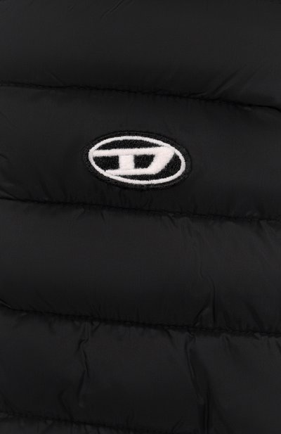 Утепленная куртка DIESEL черного цвета по цене 15750 руб., арт. J02695/KXBT0, фото 3 Утепленная куртка DIESEL, арт. J02695/KXBT0, фото 3