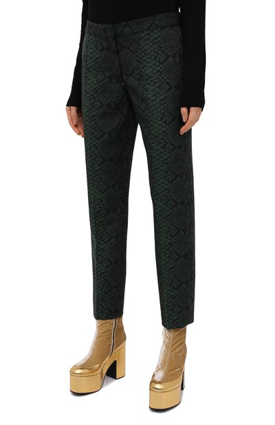 Шерстяные брюки DRIES VAN NOTEN, арт. 202-10967-1080, фото 4
