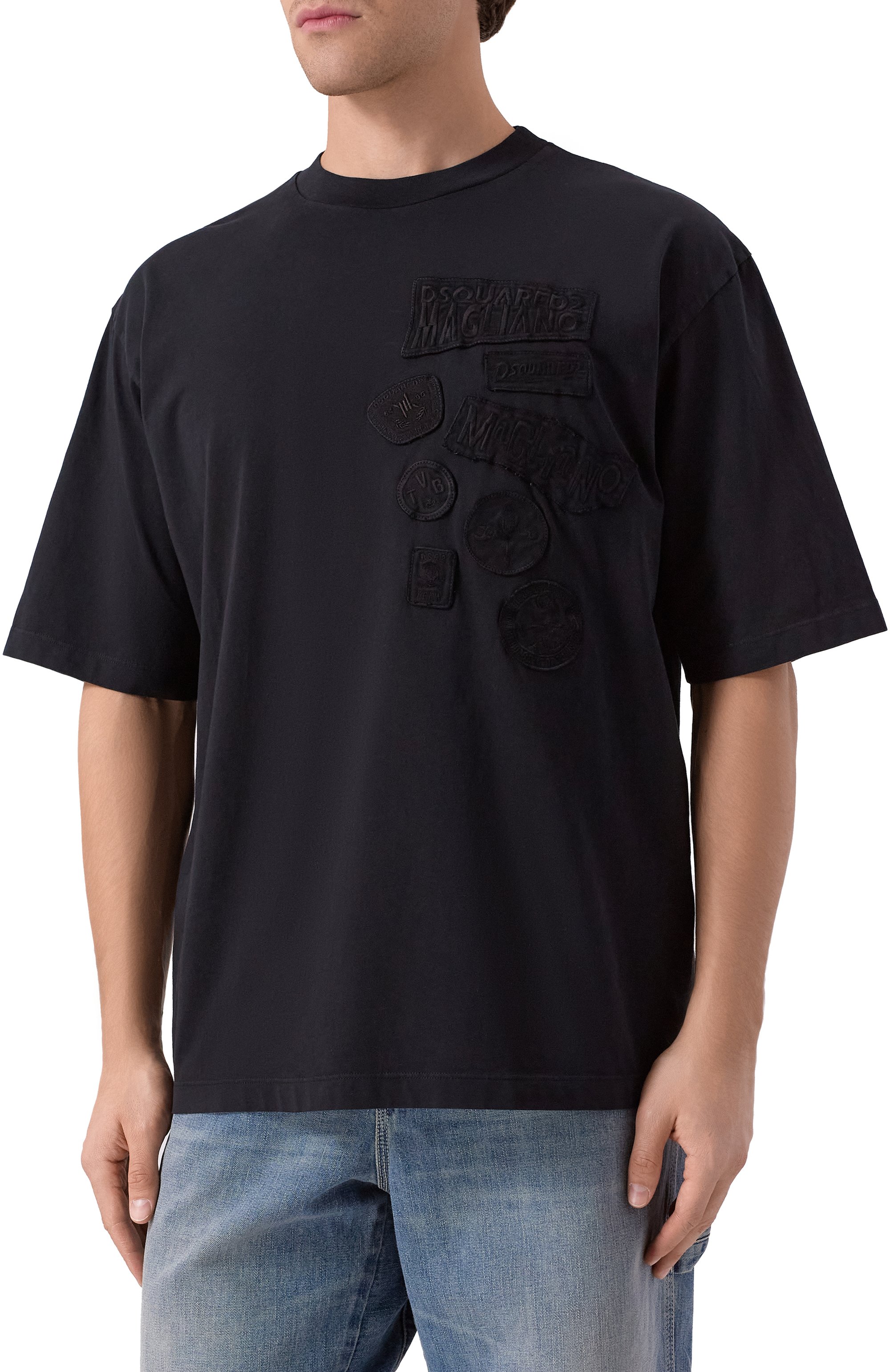 Хлопковая футбол�ка dsquared2 x magliano DSQUARED2, арт. S71GD1597/D20035, фото 3