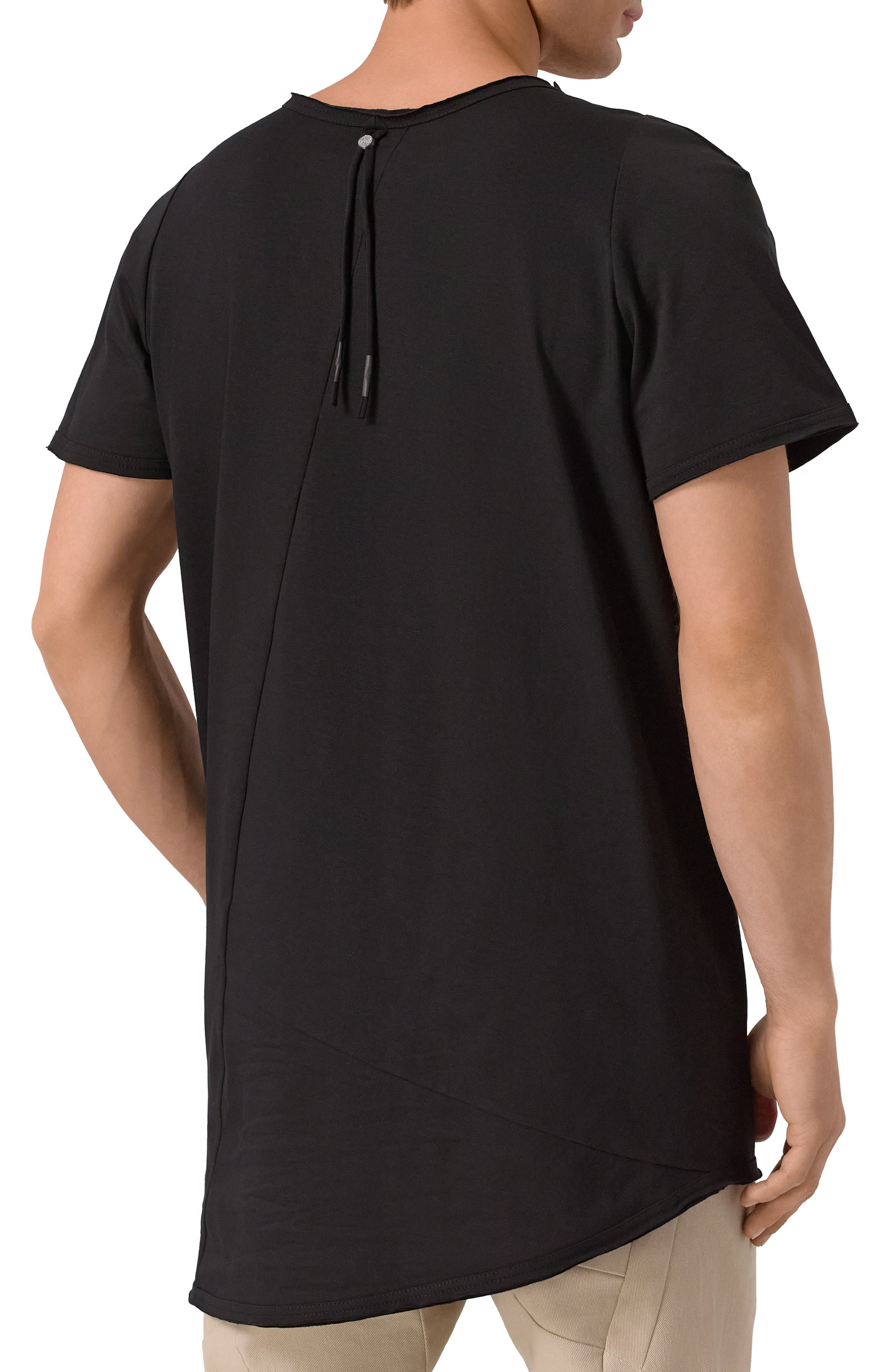 Хлопковая футболка 139DEC, арт. T518-BK, фото 4