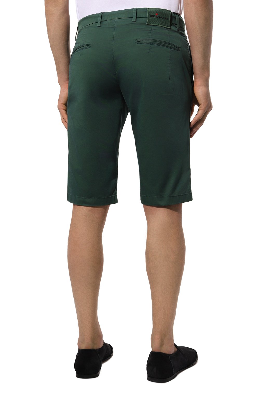 Хлопковые шорты KITON, арт. UFBLACK0600D, фото 4