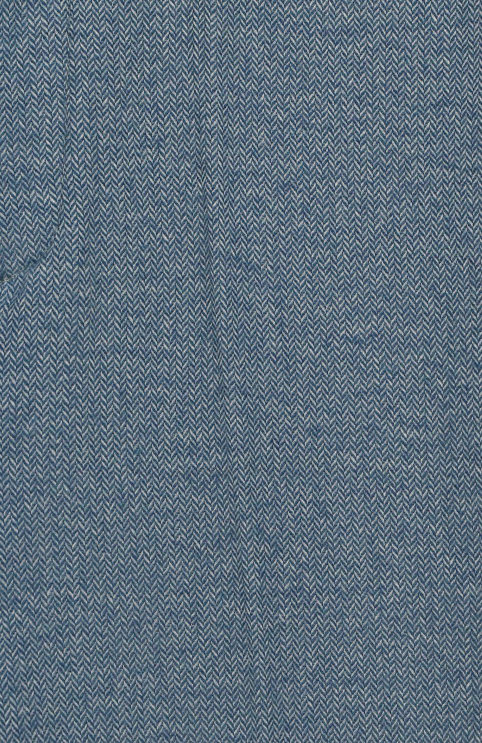 Хлопковые брюки ZHANNA & ANNA синего цвета по цене 8500 руб., арт. ZAOZ00000108, фото 3 Хлопковые брюки ZHANNA & ANNA, арт. ZAOZ00000108, фото 3