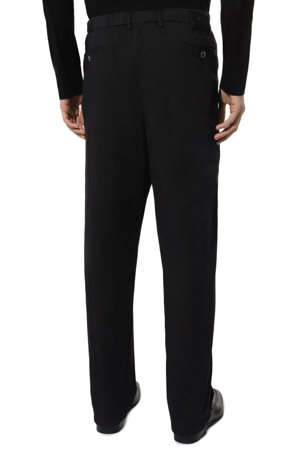 Брюки из хлопка и шелка KITON, арт. UFPPEK0606D, фото 4