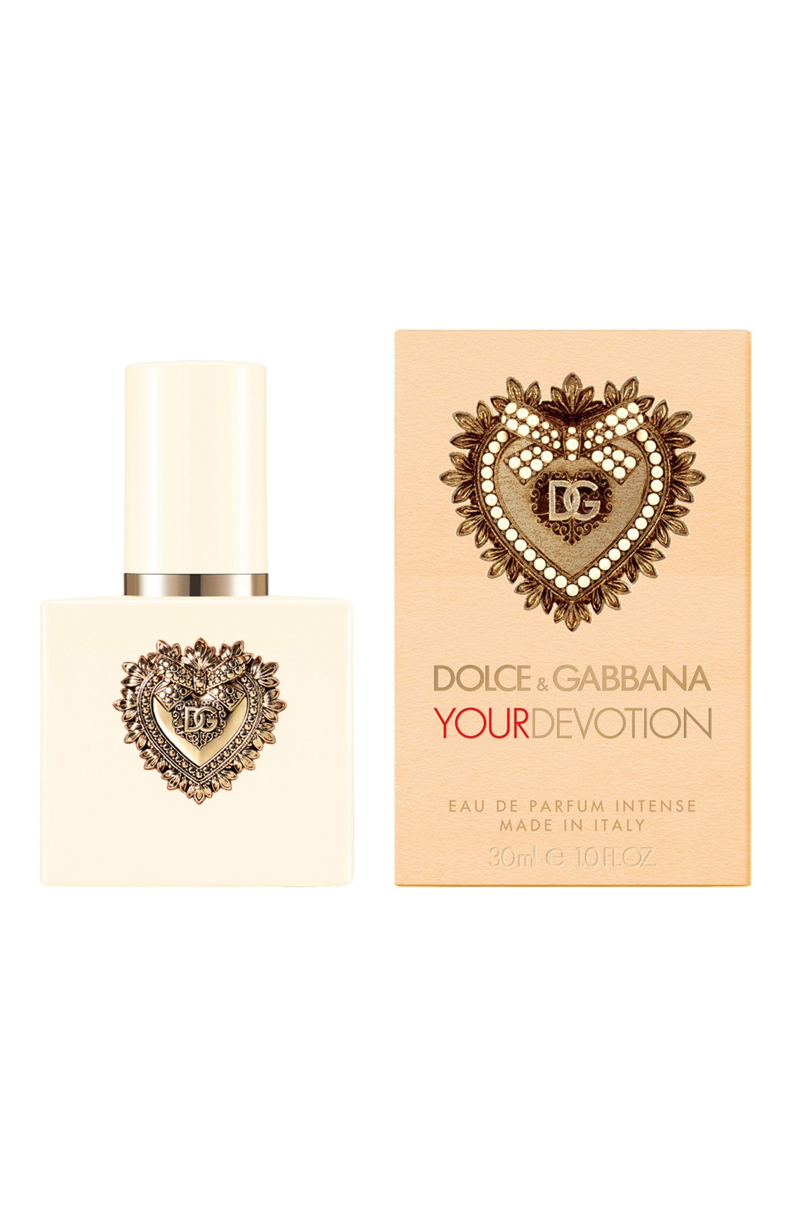 Парфюмерная вода your devotion intense (30ml) DOLCE & GABBANA бесцветного цвета по цене 12000 руб., арт. 8058806852011., фото 2 Парфюмерная вода your devotion intense (30ml) DOLCE & GABBANA, арт. 8058806852011., фото 2