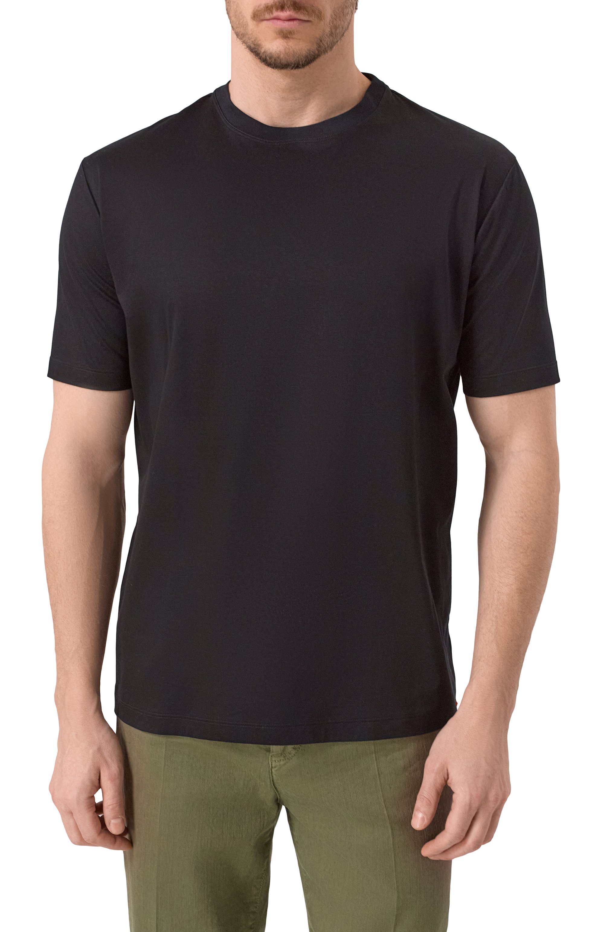 Хлопковая футболка KITON, арт. UMC023K06R4913, фото 3