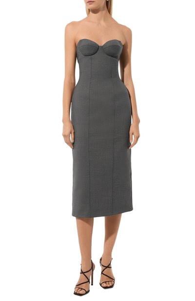 Шерстяное платье GIUSEPPE DI MORABITO, арт. 03PFDR399F 03229, фото 3