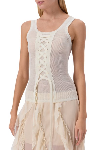 Хлопковый топ ISABEL BENENATO, арт. DK110S26, фото 3