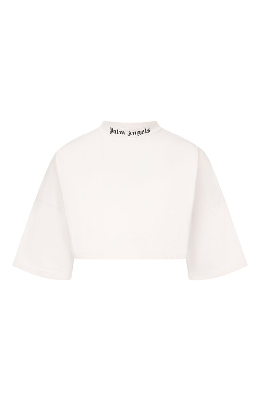Хлопковая футболка Palm Angels PWAA054S26JER002 Белый PWAA054S26JER002