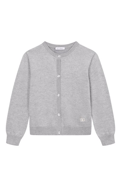 Кардиган из шерсти и вискозы DOLCE & GABBANA, арт. L5KWMJ/JGME6_001