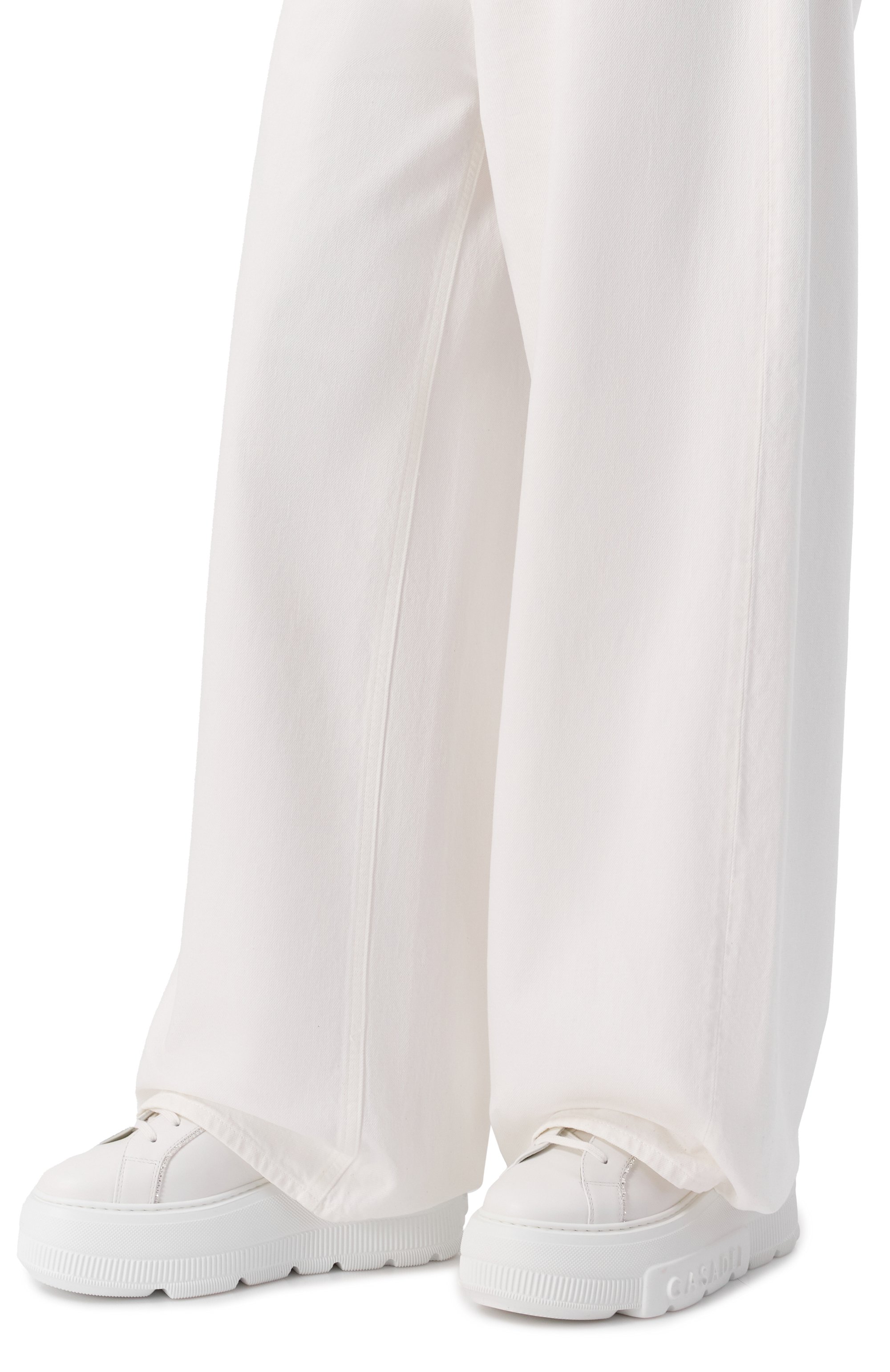 Кожаные кеды nexus CASADEI белого цвета по цене 69350 руб., арт. 2X076A0701SALEN, фото 3 Кожаные кеды nexus CASADEI, арт. 2X076A0701SALEN, фото 3