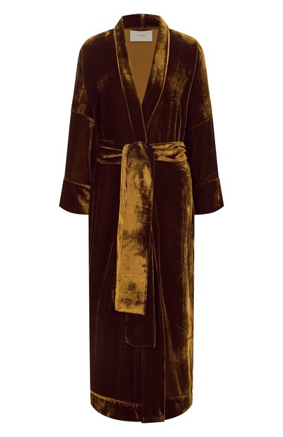 Женский бархатный халат ASCENO, арт. RS25_T028F40