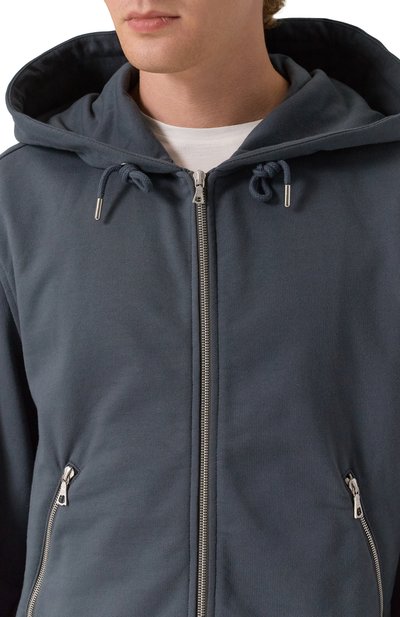 Хлопковая толстовка DRIES VAN NOTEN темно-серого цвета по цене 86500 руб., арт. 021148-2611-506, фото 5 Хлопковая толстовка DRIES VAN NOTEN, арт. 021148-2611-506, фото 5