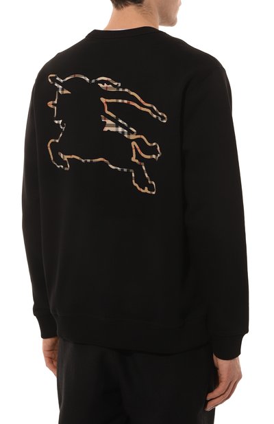 Хлопковый свитшот BURBERRY, арт. 8070680, фото 4