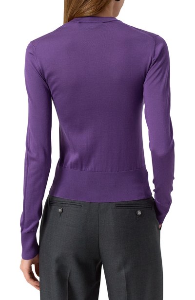 Шелковый кардиган DOLCE & GABBANA, арт. FXV07Z/JBSKY, фото 4